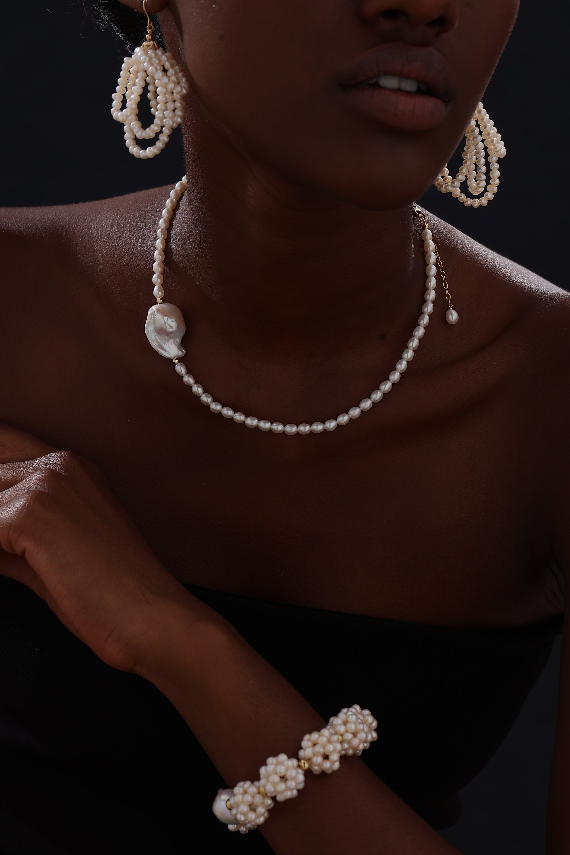 Baroque Pearl Necklace - Necklace - ONNNIII