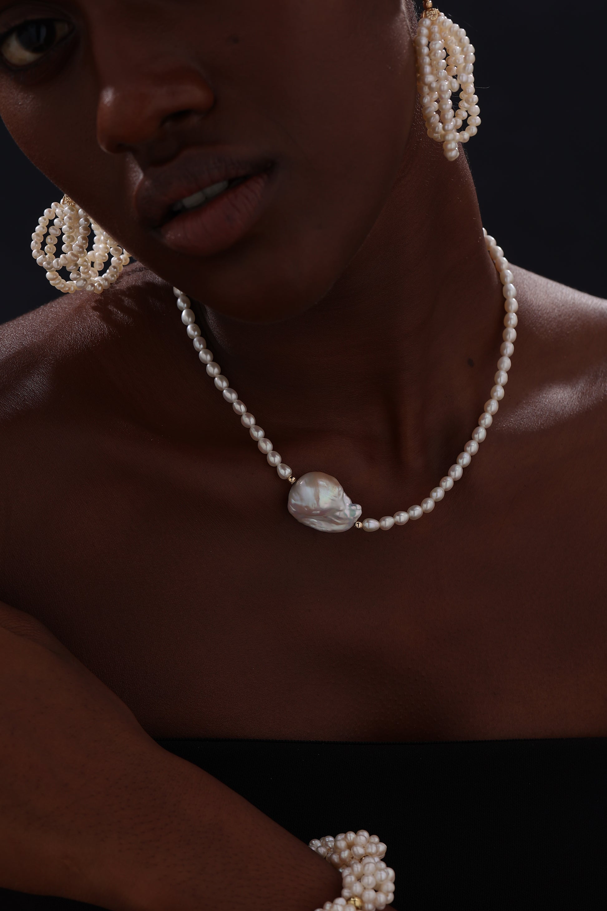 Baroque Pearl Necklace - Necklace - ONNNIII