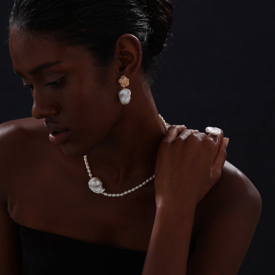 Baroque Pearl Necklace - Necklace - ONNNIII