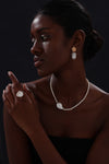 Baroque Pearl Open Ring - Ring - ONNNIII