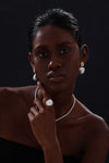 Baroque Pearl Open Ring - Ring - ONNNIII