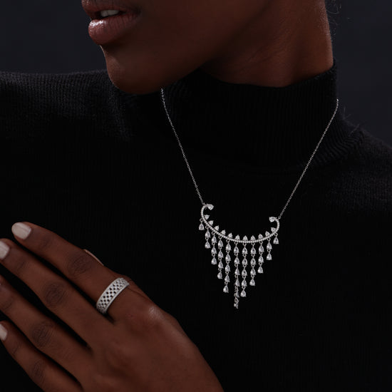 Waterfall Pendant Necklace - Necklace - ONNNIII