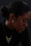 CZ Inlaid Hoop - Earrings - ONNNIII