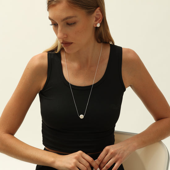 LUNA NECKLACE | WHITE - Default Title - Necklace - ONNNIII