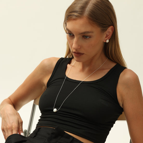 LUNA NECKLACE | WHITE - Default Title - Necklace - ONNNIII