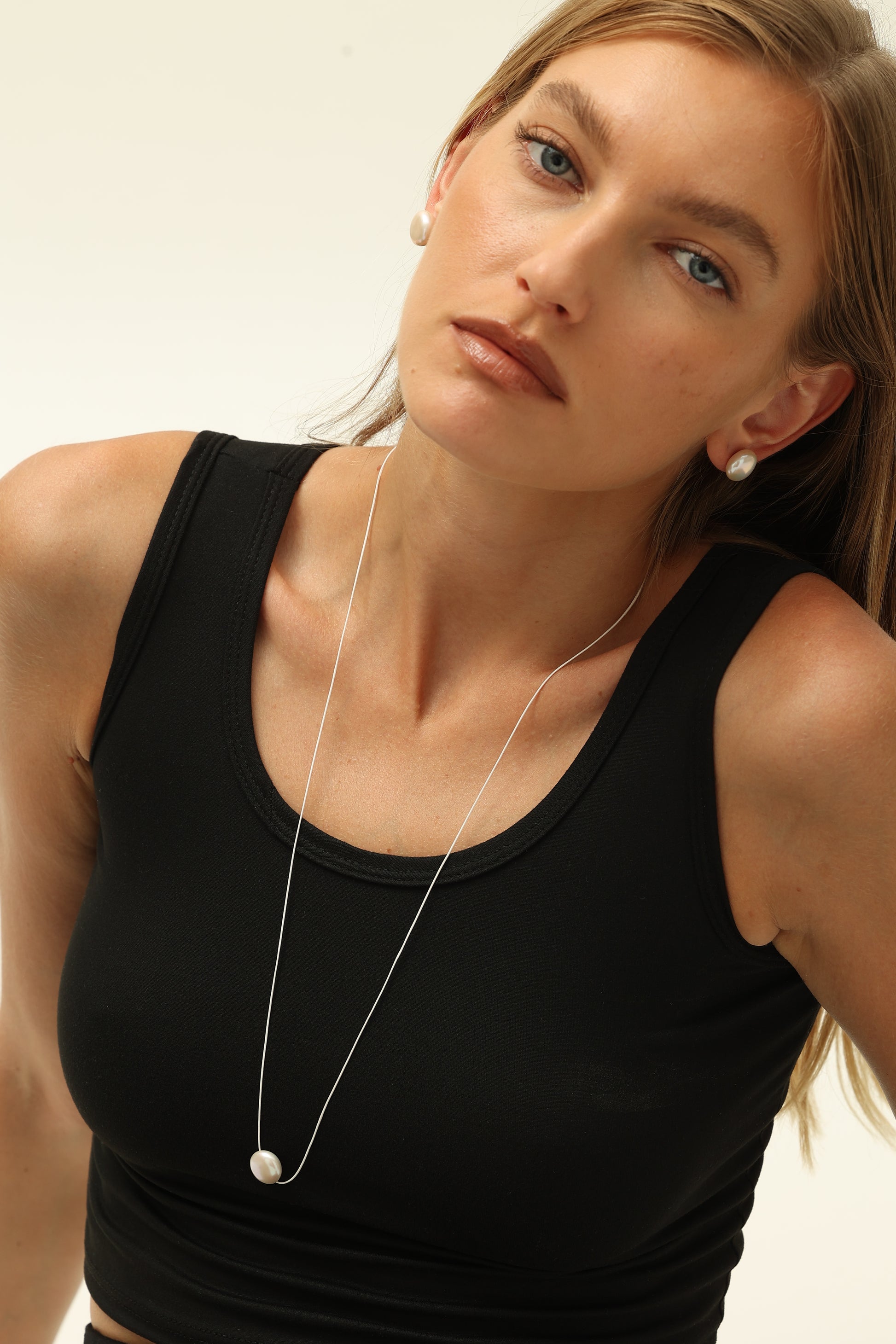 LUNA NECKLACE | WHITE - Default Title - Necklace - ONNNIII