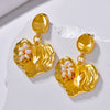 Heart Drop Earrings - Earrings - ONNNIII