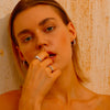 Pavé Hoop Earrings - Earrings - ONNNIII