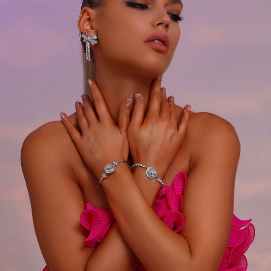 Bow Drop Earrings - Earrings - ONNNIII