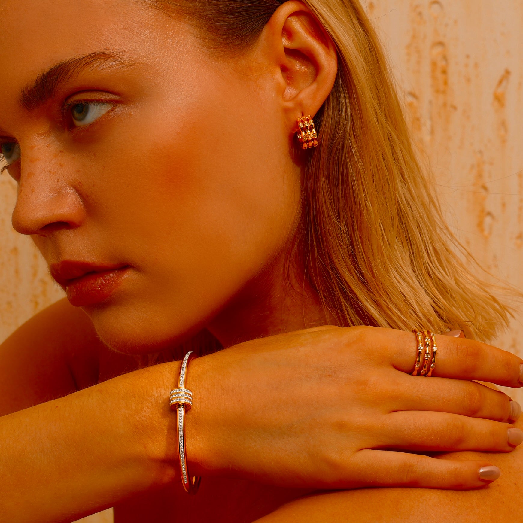 Bamboo Triple Band Ring - Ring - ONNNIII