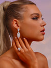 Double Oval Drop Earrings - Earrings - ONNNIII