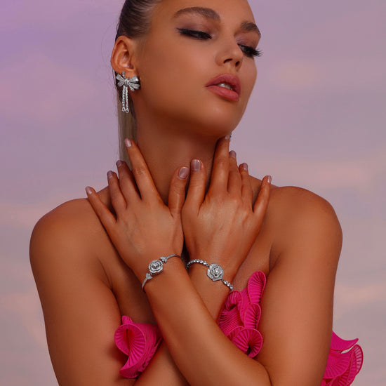 Bow Drop Earrings - Earrings - ONNNIII