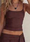 Vea Necklace｜Black Agate