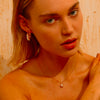 Pearl Hoop Earrings - Gold - Earrings - ONNNIII