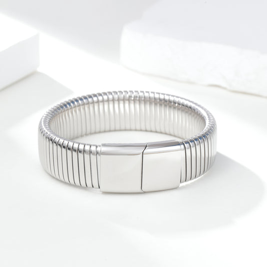 Snake Chain Bracelet - Unisex - Silver - Bracelet - ONNNIII