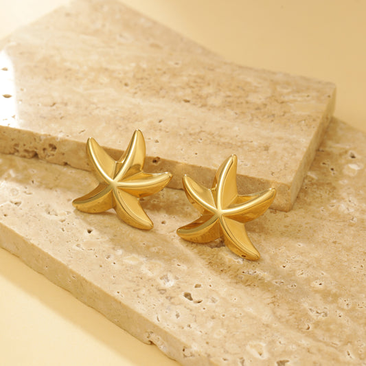 Starfish Stud Earrings - Earrings - ONNNIII
