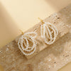 Freshwater Pearl Chandelier Wire Hook Earrings - Earrings - ONNNIII