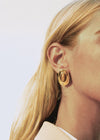 Gia Earrings | Gold/Amber