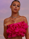 Rose Pendant Tennis Choker Necklace - Necklace - ONNNIII