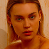 Bamboo Triple Band Stud Earrings - Earrings - ONNNIII