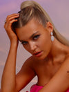 Double Oval Drop Earrings - Earrings - ONNNIII