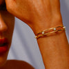 Hollow Pearl Cuff Bangle - Bracelet - ONNNIII