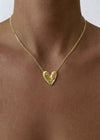 ONNNIII Heart Necklace | Gold