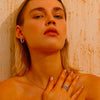 Pavé Hoop Earrings - Earrings - ONNNIII