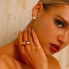 Pearl Flower Stud Earrings - Earrings - ONNNIII