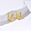 Pearl Huggie Earrings - Gold - Earrings - ONNNIII