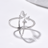 Open Criss Cross Pavé Ring - Ring - ONNNIII