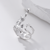 Erosion Textured Open Ring - Ring - ONNNIII
