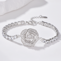 Rose Tennis Bracelet