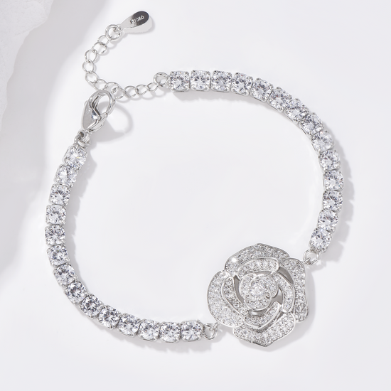 Rose Tennis Bracelet - Bracelet - ONNNIII