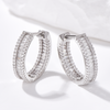 Pavé Hoop Earrings - Earrings - ONNNIII