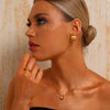 Gold Open Ring - Ring - ONNNIII
