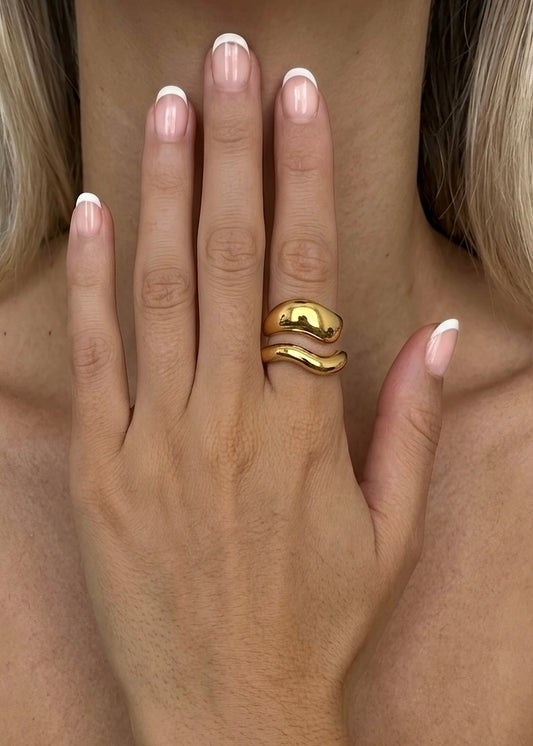 Zela Ring | Gold