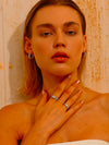 Pavé Hoop Earrings - Earrings - ONNNIII