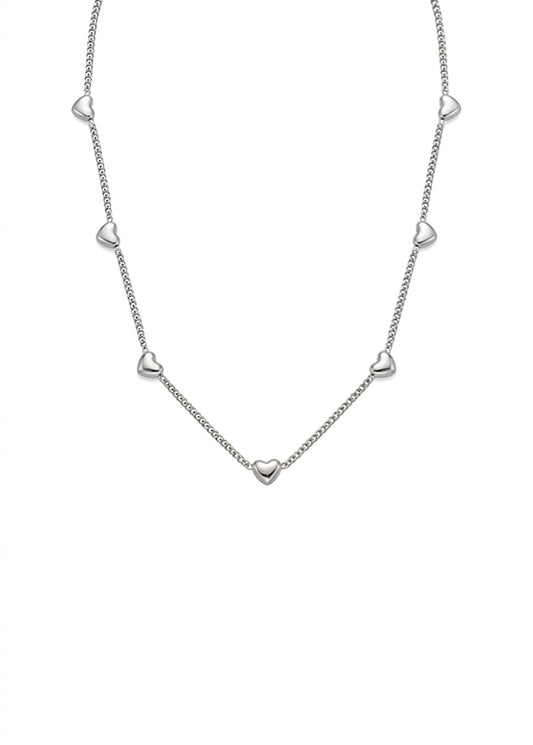 Lina Necklace | Silver