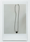 Vea Necklace｜Black Agate