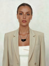 Rope Necklace｜Black