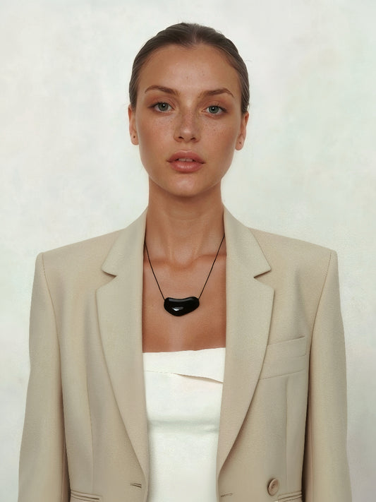 Rope Necklace｜Black