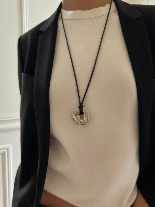 Flux Rope Necklace｜Silver