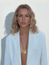 U Pendant Rope Necklace｜Gold