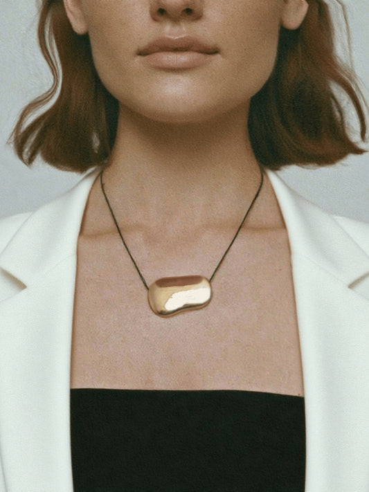 Flow Rope Necklace｜Gold