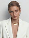 Flow Rope Necklace｜Gold