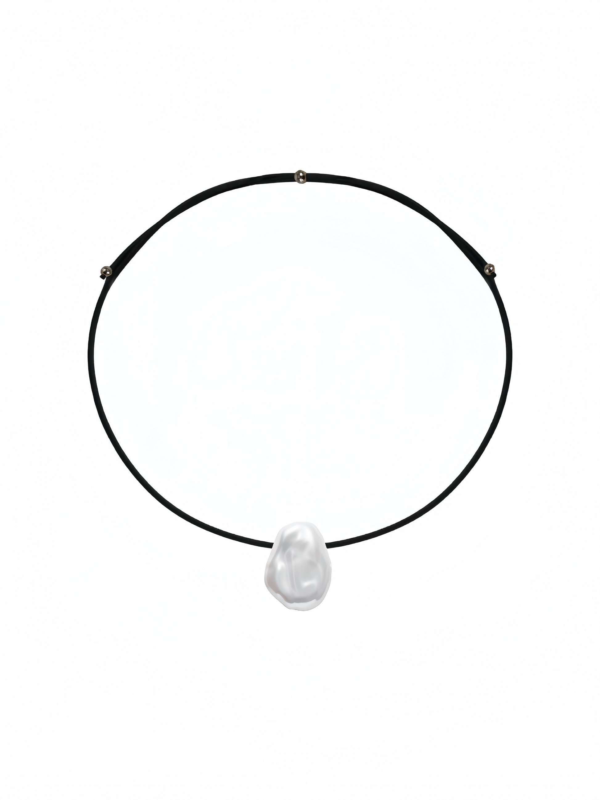 MARIS NECKLACE | BLACK - Default Title - Necklace - ONNNIII