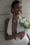 Waterfall Pendant Necklace - White - Necklace - ONNNIII