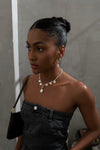 Petal Pearl Necklace