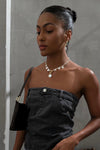 Petal Pearl Necklace